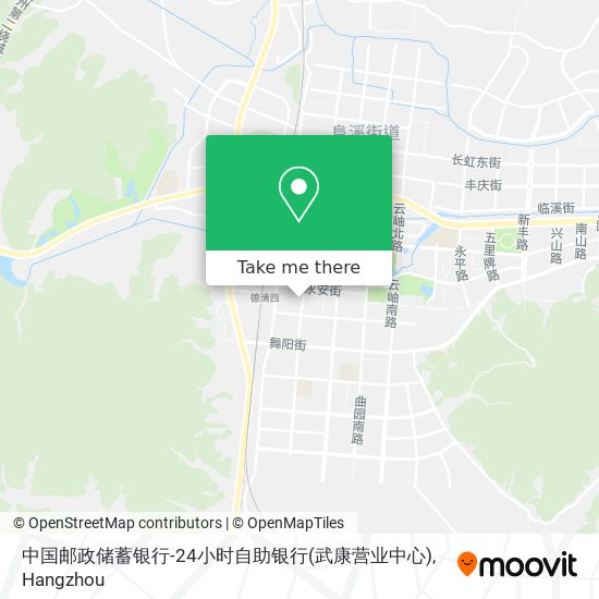 中国邮政储蓄银行-24小时自助银行(武康营业中心) map