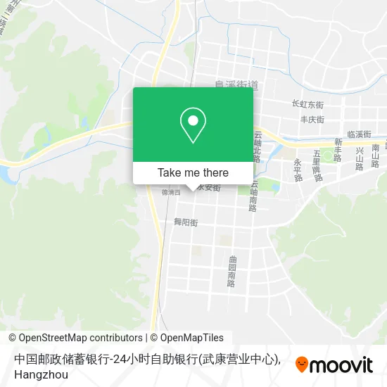 中国邮政储蓄银行-24小时自助银行(武康营业中心) map