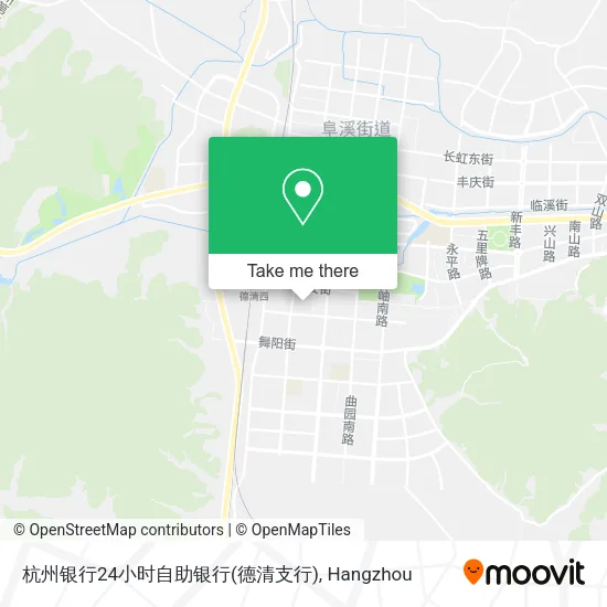 杭州银行24小时自助银行(德清支行) map