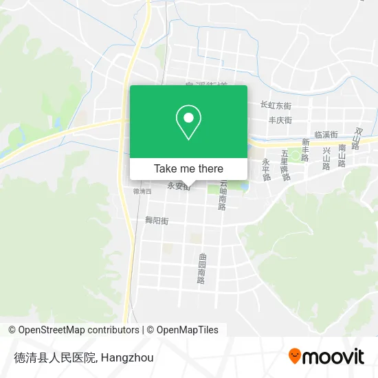 德清县人民医院 map