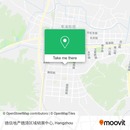 德信地产德清区域销展中心 map