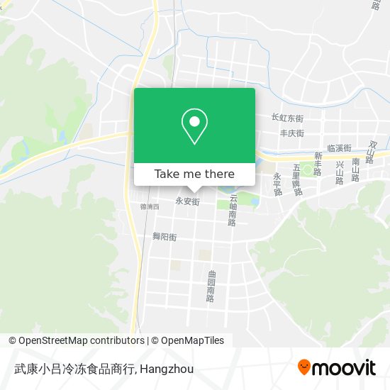 武康小吕冷冻食品商行 map
