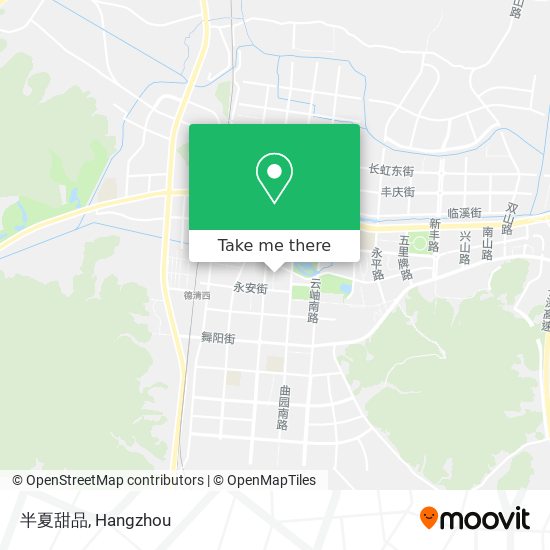 半夏甜品 map