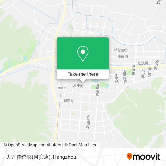 大方传统菜(河滨店) map