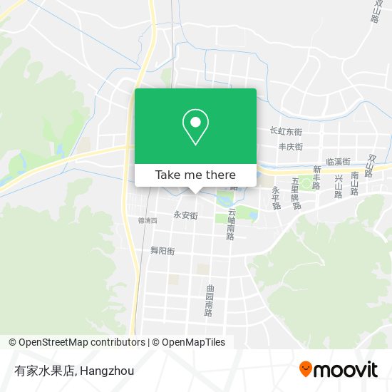 有家水果店 map