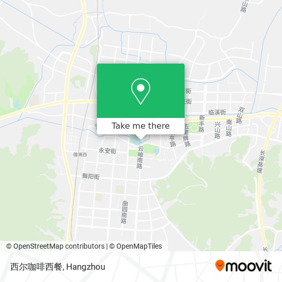 西尔咖啡西餐 map
