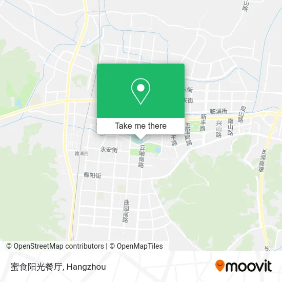 蜜食阳光餐厅 map