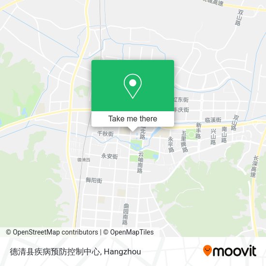 德清县疾病预防控制中心 map