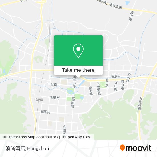 澳尚酒店 map