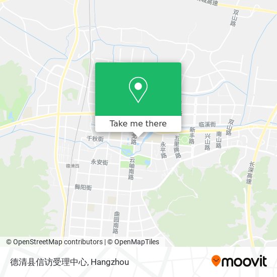 德清县信访受理中心 map