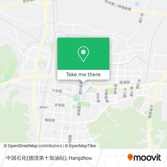 中国石化(德清第十加油站) map