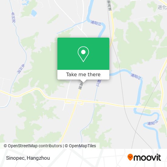 Sinopec map