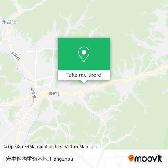 宏丰钢构重钢基地 map