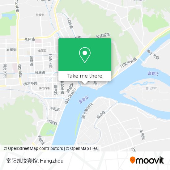富阳凯悦宾馆 map