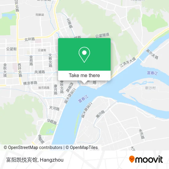 富阳凯悦宾馆 map