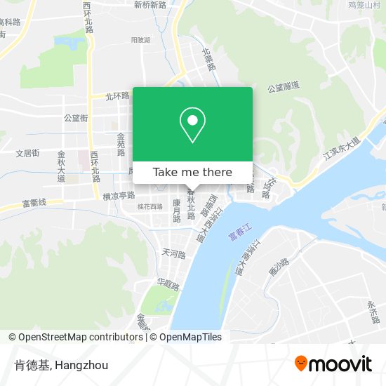 肯德基 map