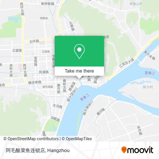 阿毛酸菜鱼连锁店 map