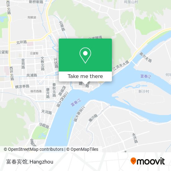 富春宾馆 map