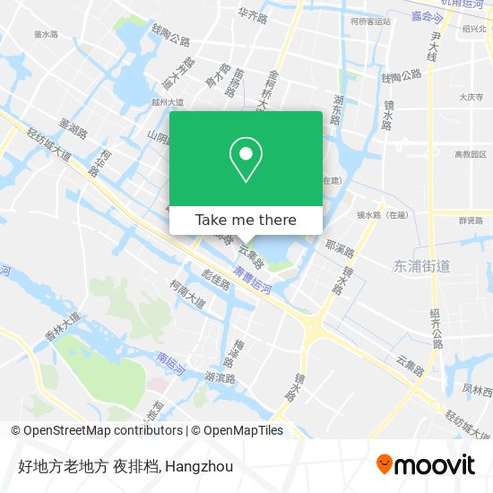 好地方老地方 夜排档 map