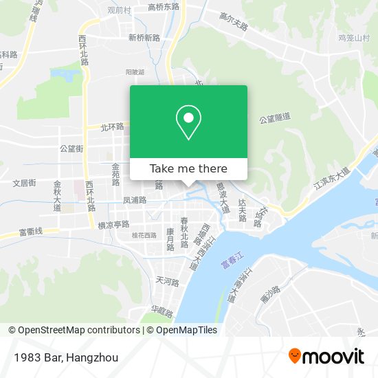 1983 Bar map