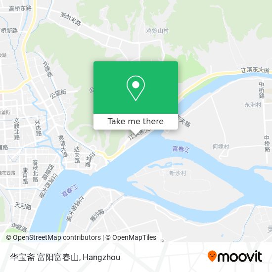 华宝斋 富阳富春山 map