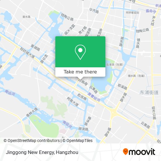 Jinggong New Energy map
