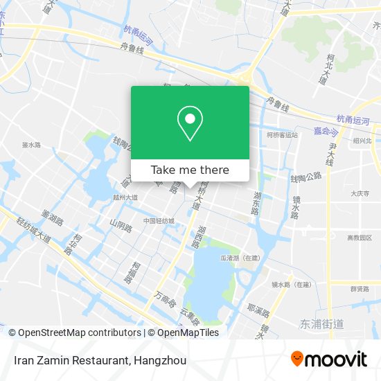 Iran Zamin Restaurant map