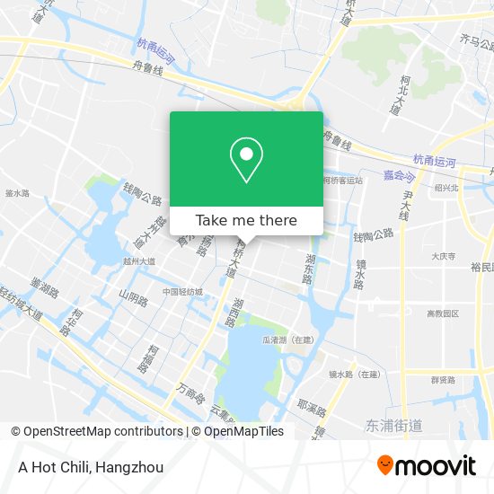 A Hot Chili map