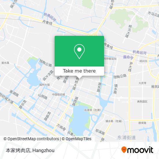 本家烤肉店 map