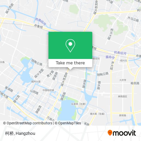 柯桥 map