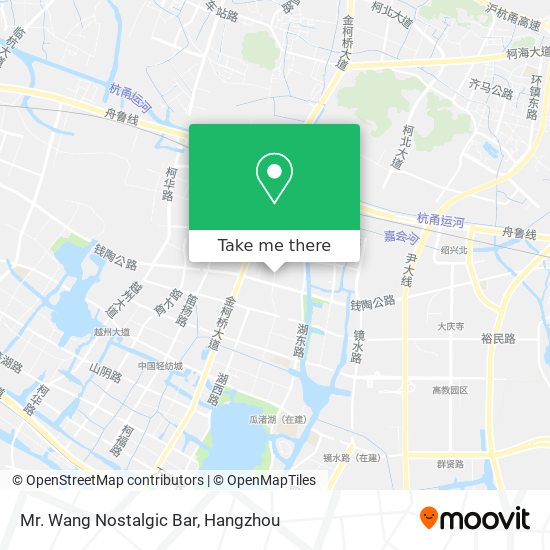 Mr. Wang Nostalgic Bar map