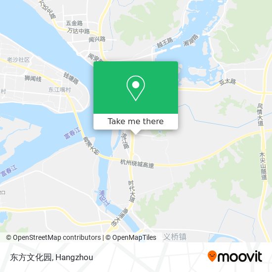 东方文化园 map