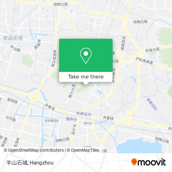 羊山石城 map