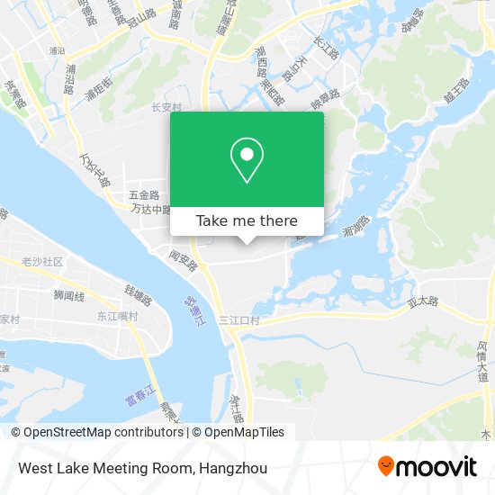 West Lake Meeting Room map