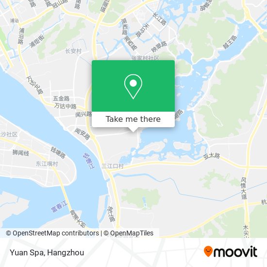 Yuan Spa map