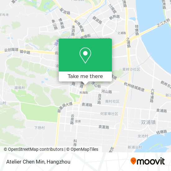Atelier Chen Min map