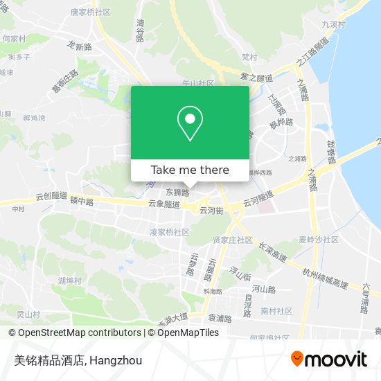 美铭精品酒店 map