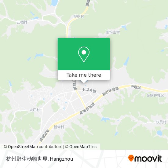 杭州野生动物世界 map