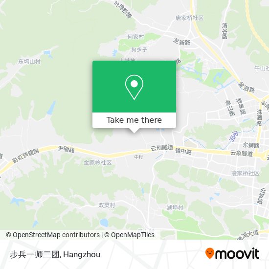 步兵一师二团 map