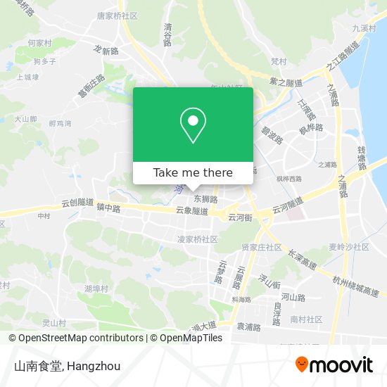山南食堂 map