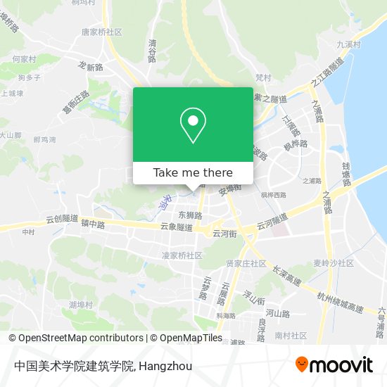 中国美术学院建筑学院 map