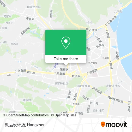 敦品设计店 map