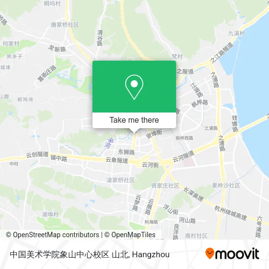 中国美术学院象山中心校区 山北 map