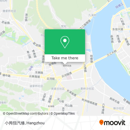 小拇指汽修 map