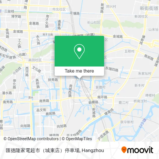 匯德隆家電超市（城東店）停車場 map