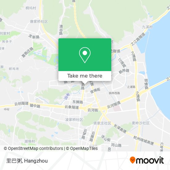 里巴粥 map