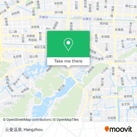 云曼温泉 map