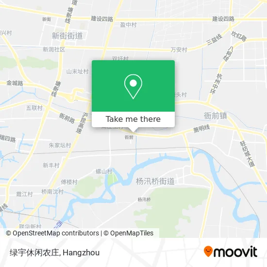 绿宇休闲农庄 map