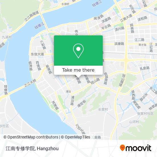 江南专修学院 map