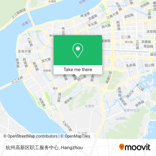 杭州高新区职工服务中心 map